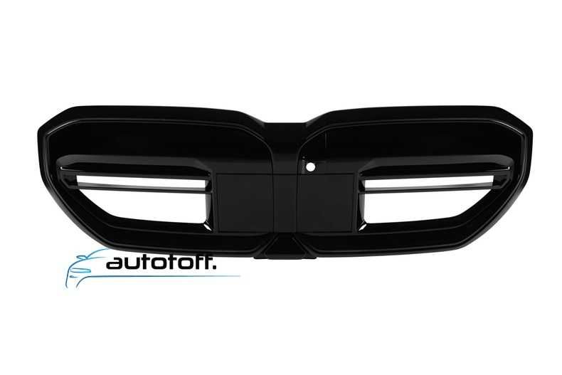 Grila iluminata compatibila cu BMW Seria 5 G60 G61 (2024+) Negru lucios cu LED