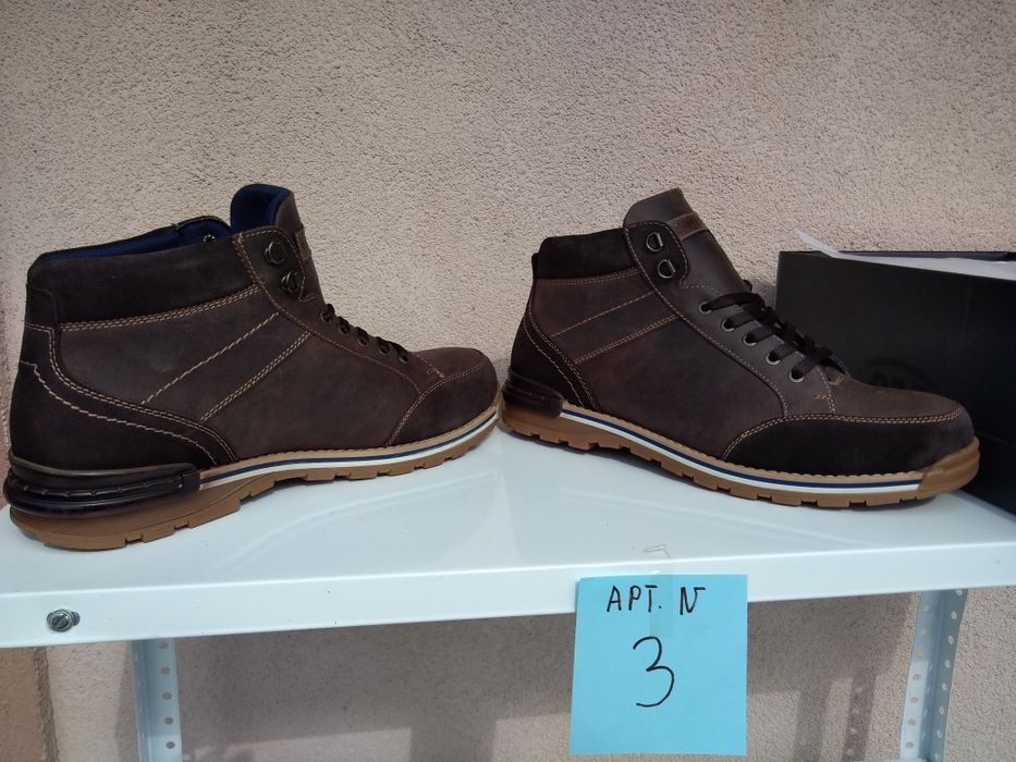 Мъжки кожени обувки на намаление