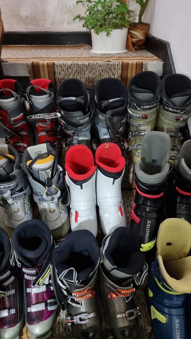Ски обувки 36-44номер и щеки от 95до 130см