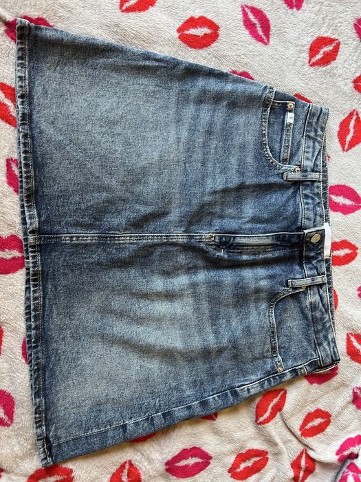 Дънкова пола Calvin Klein Jeans