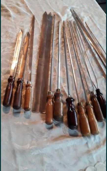 Шишлъци, шишове за барбекю от неръждаема стомана