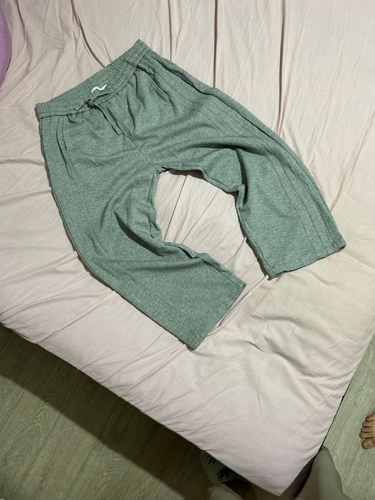 Штаны широкие серые