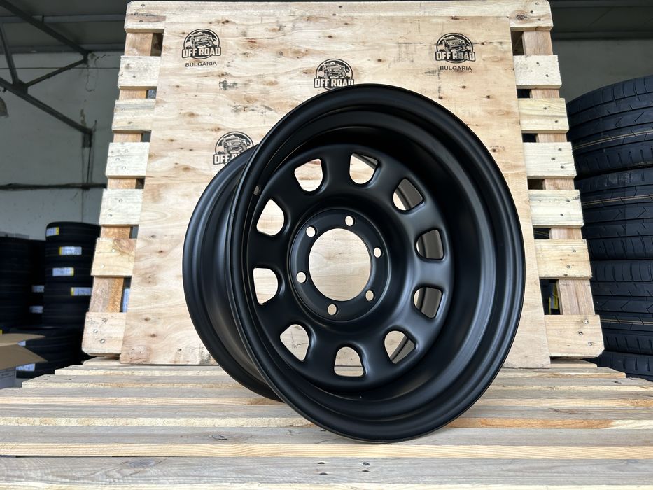 16" 6х139.7 Минусови Стоманени Джанти 4х4 Toyota Nissan Mitsubishi