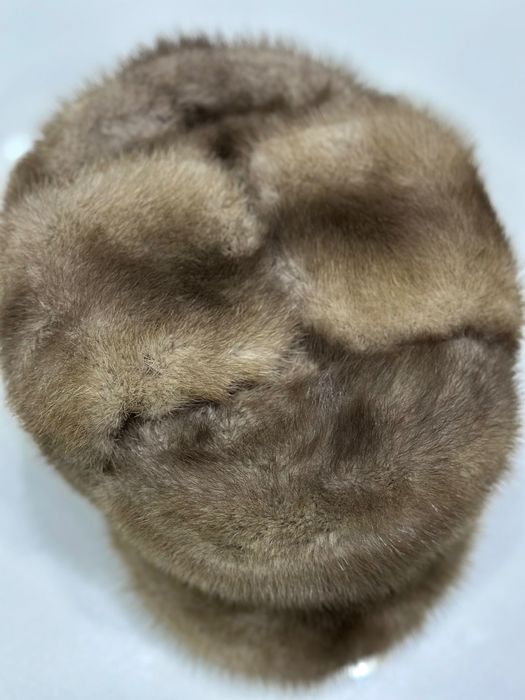 Норковая шапка мужская