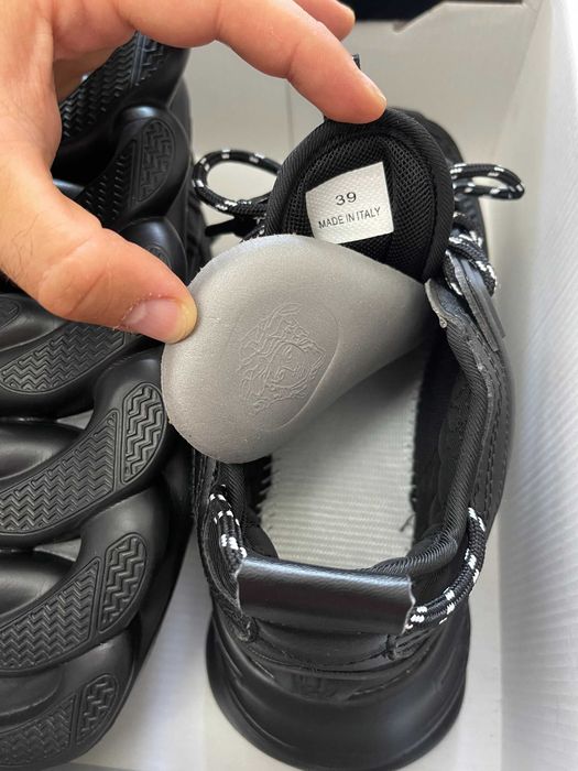 Adidasi Versace Chain Reaction l Produs NOU Premium din Piele Premium