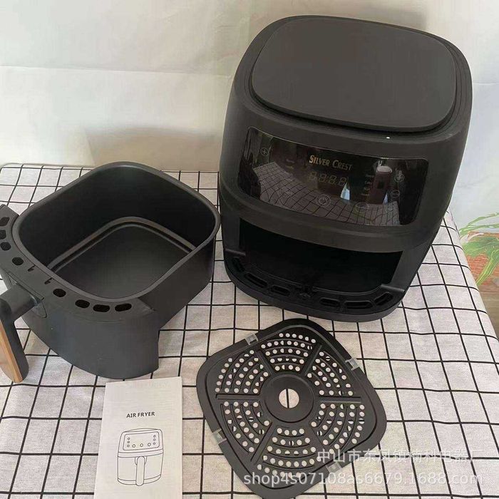 Аэрогриль Фритюрница без масла 2400 Вт Silver Crest 6Л Аэрофритюрница