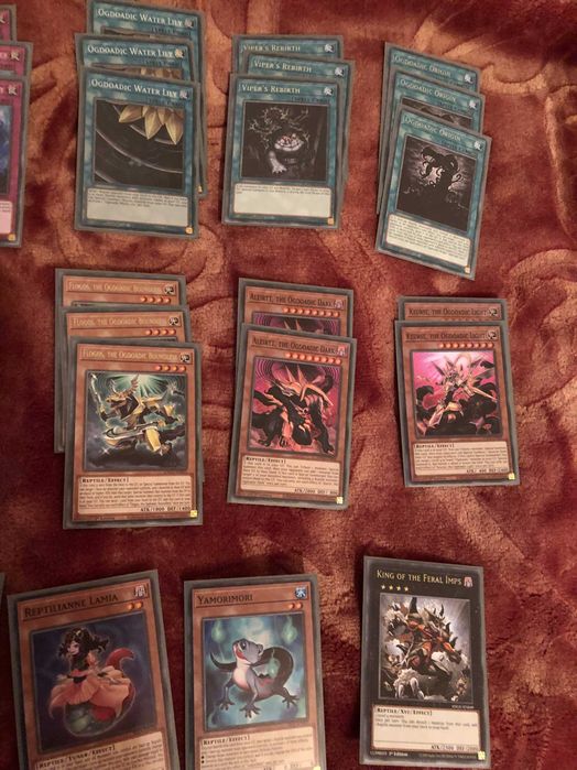 Yu Gi Oh Ogdodadic/Reptile deck core
