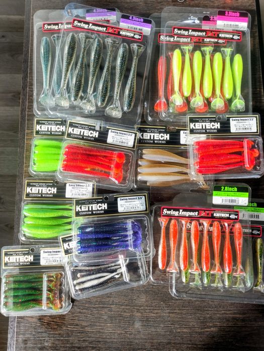 Катушки "Shimano", "Daiwa".