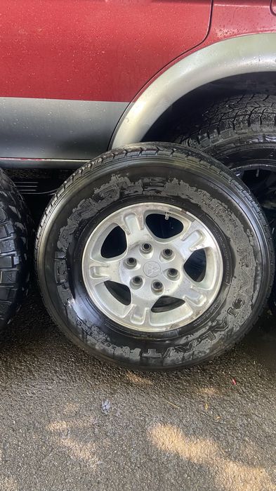 Колеса от поджеро 4