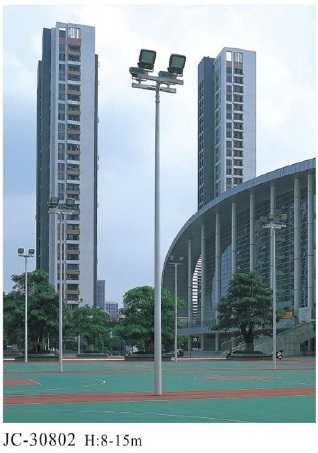 Мачты освещения стадиона, футбольного поля, спортивной площадки