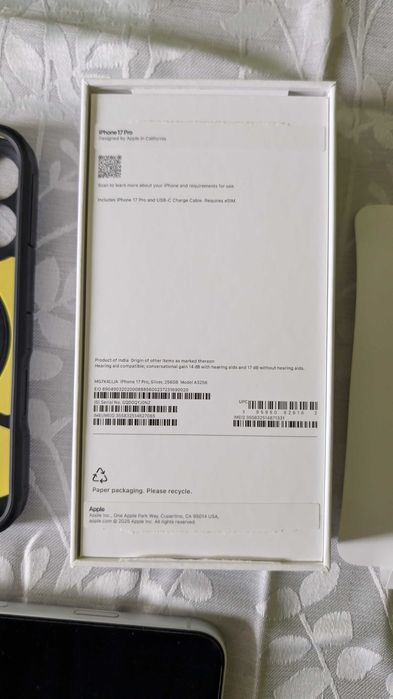 Iphone 17 Pro 256GB Silver
