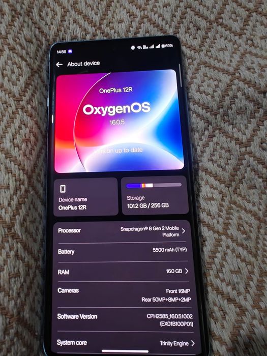 OnePlus 12R глобалка