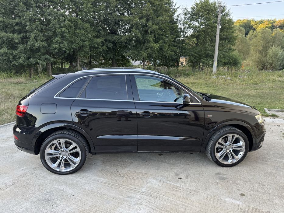 #Audi Q3•S-line Plus•Quattro•S-Tronic•Panoramic•Keyless•Led•Xenon•177 Cp#