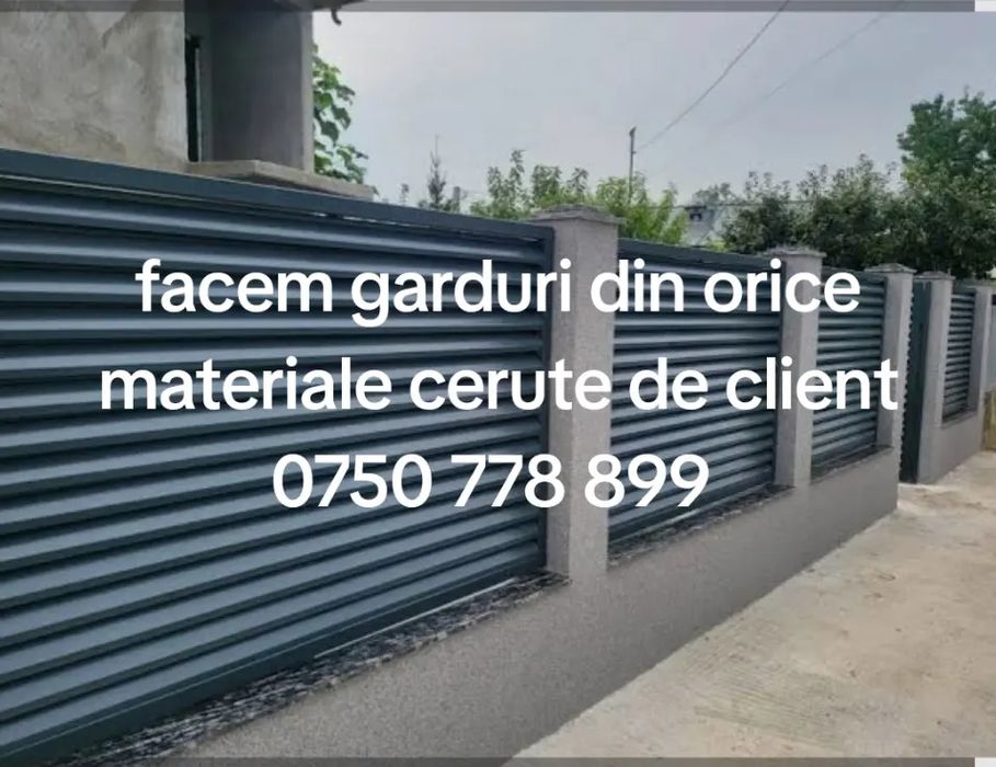 Vând garduri si porți