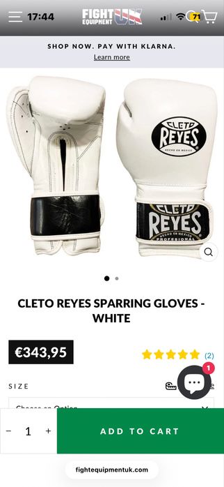 Боксови ръкавици Cleto Reyes