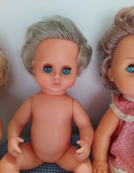 Lot papusi Aradeanca, Papusi vechi de colectie, Perioada comunista RSR