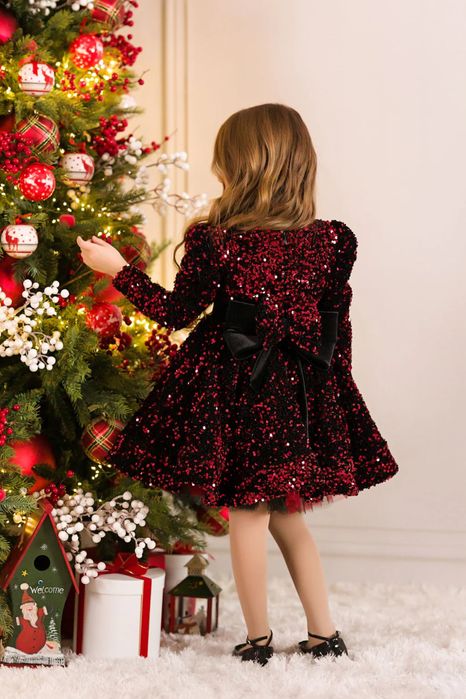 Rochie fete 8 ani Zaire Craciun