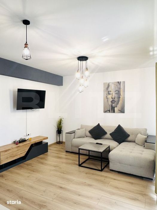 Apartament 2 camere de inchiriat, 52 mp, zona Qualis 2-Tractorul — fotografia 1