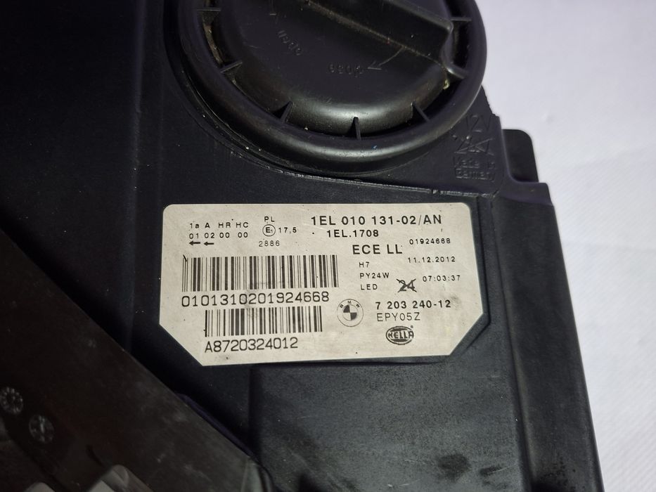 Far Dreapta Halogen BMW Seria 5 F10 F11 NFL Europa Original HELLA 7203240