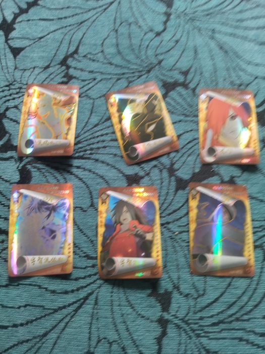 коллекционные карточки Наруто