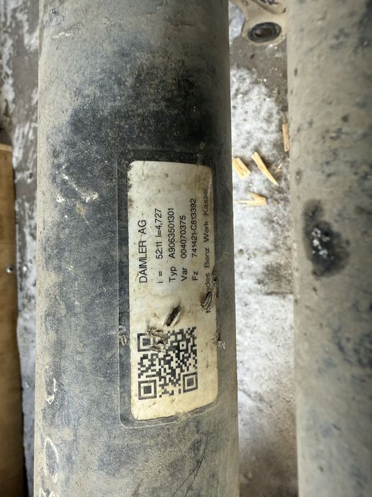 Мост редуктор  Mercedes Sprinter