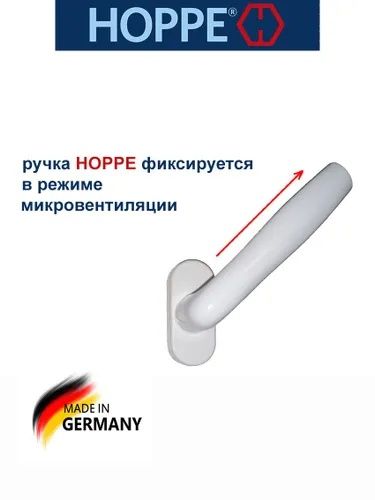 Оконная ручка 2в1 антивзлом