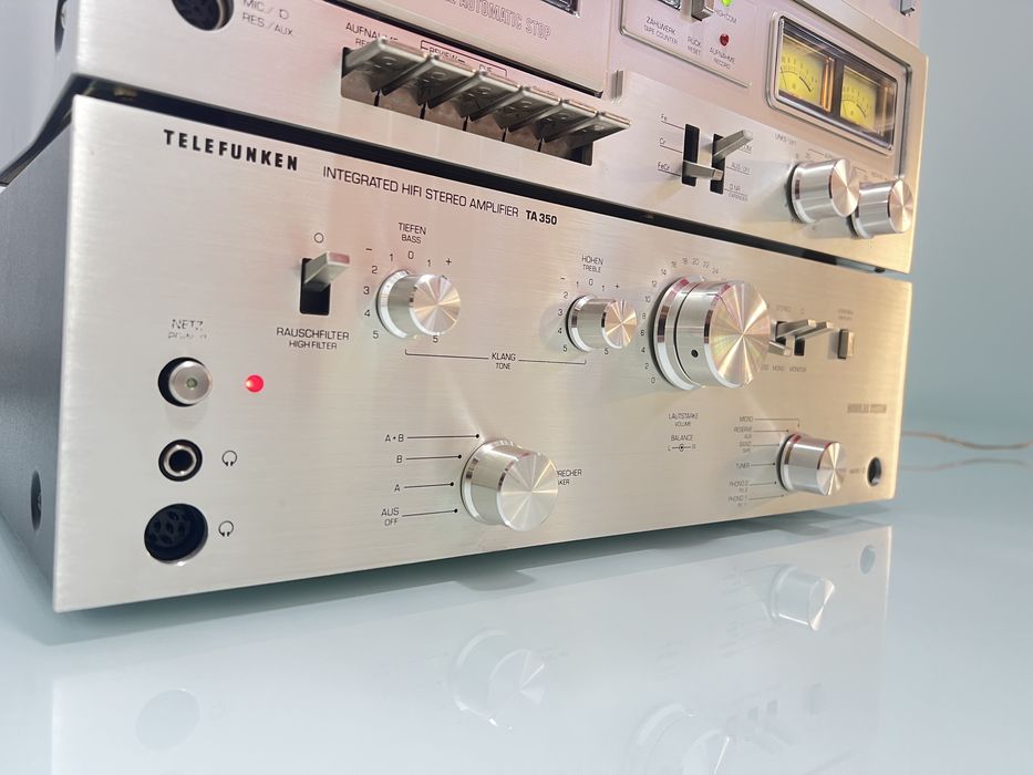 Linie TELEFUNKEN Deck  TC-450 HIGH COM amplificator TA-350, RS-100