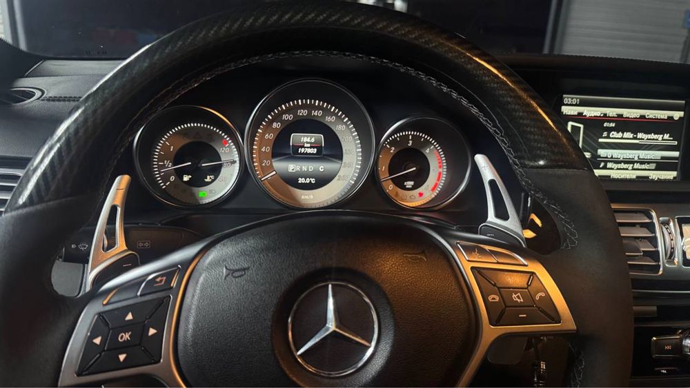 Mersadez bens E class 212 5.5 mator idal polniy pron qlangan