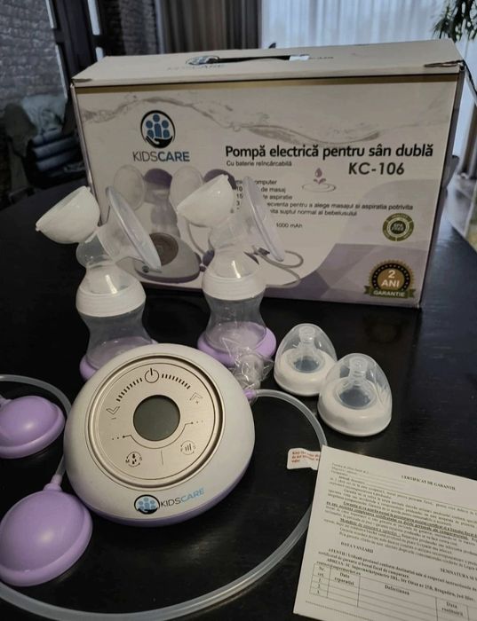 Pompa de san electrica dubla Kids care