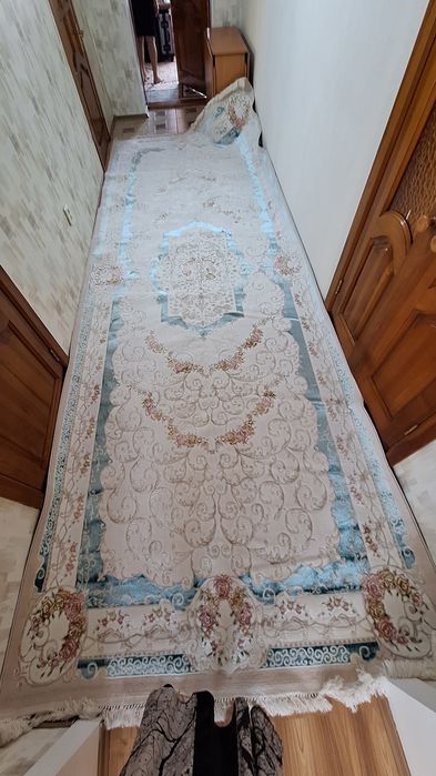 Ковер 2×5 м иранский шелковый