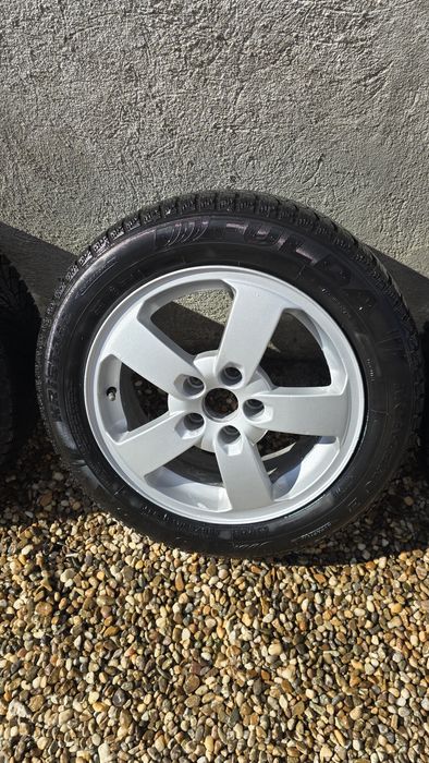 Vand jante Skoda 5x100 et 43 cu anvelope 185 60 15
