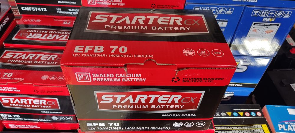 Akkumulyator аккумулятор для Malibu 1 2 Starter EFB 70 DASTAVKA 24 7