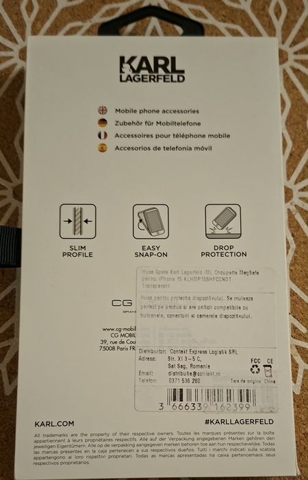 Husă Karl Lagerfeld iPhone 14/15