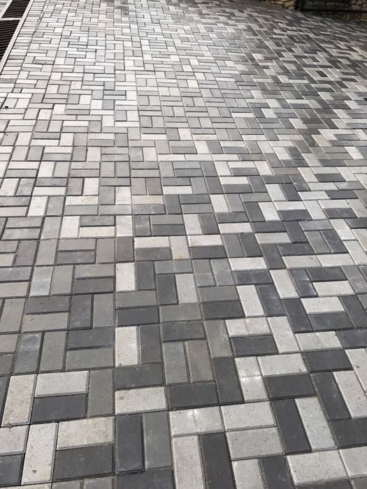 Укладка брусчатки