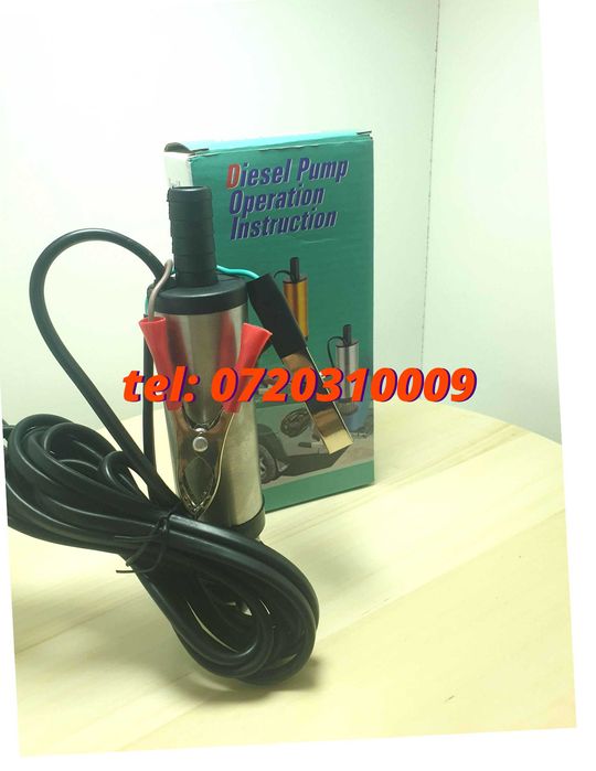 Pompa Submersibila 12 Volti Transfer Intre Butoaie 12 Litri Pe Minut