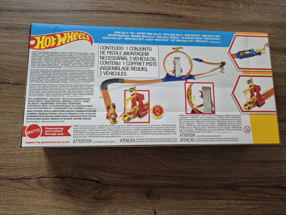 Pista hot wheels mega rally