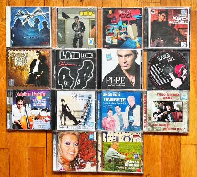 CD pop RO: Iernatik, DJ Raoul, Marfar, Slang, Lazariuc, Smiley, Keo..