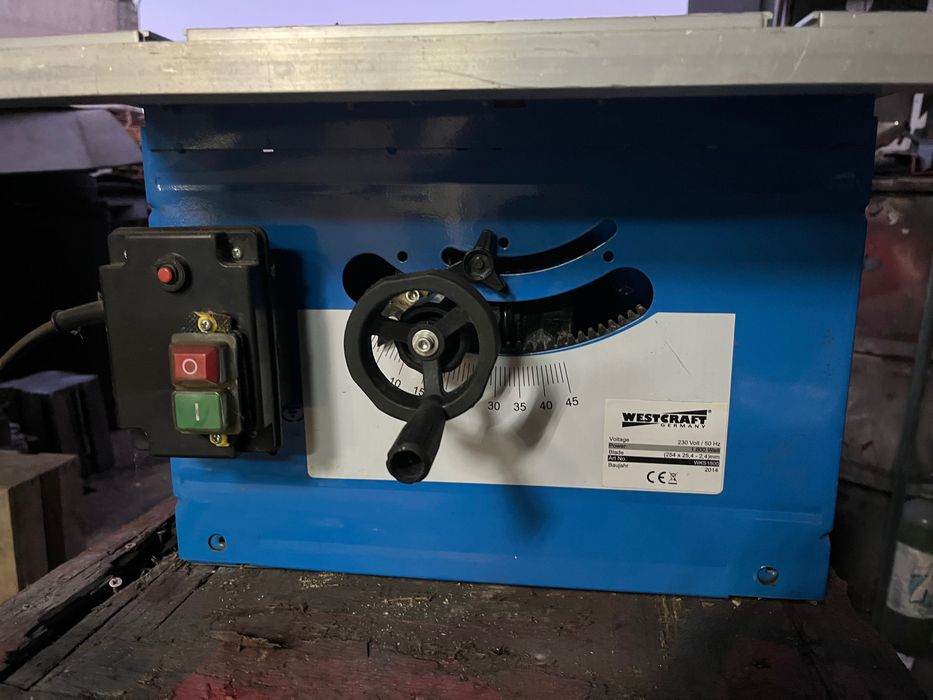 Настолен циркуляр Westcraft Germany почти ново