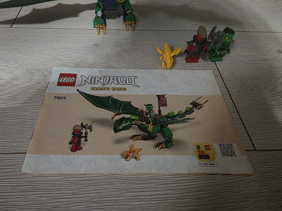 Lego Ninjago - robotul si lupta al lui Arin si dragonii