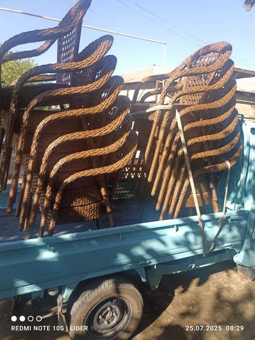 Rotang (rattan) toʻqima mebellari. Плетёная мебель из экоротанга