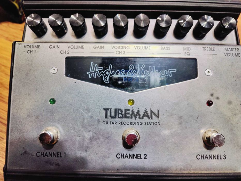 Overdrive pe lampa Hughes & Kettner Tubeman
