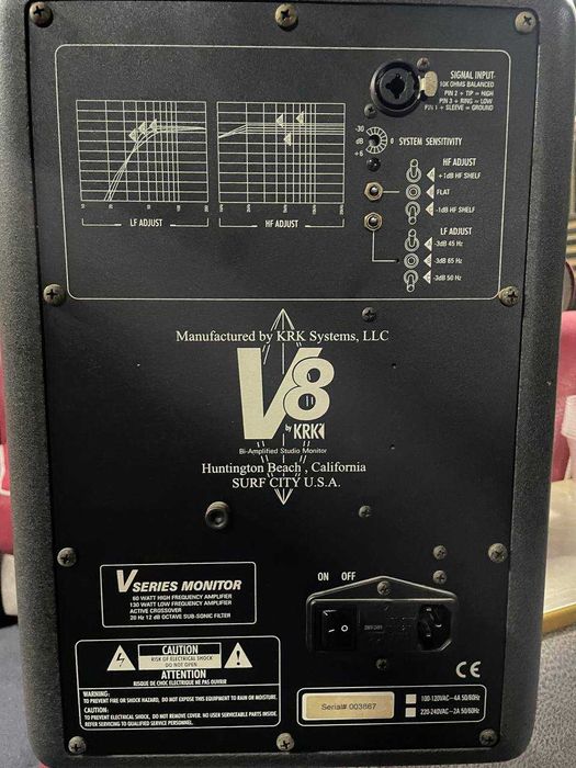 KRK V8 Series 1 (первое поколение)