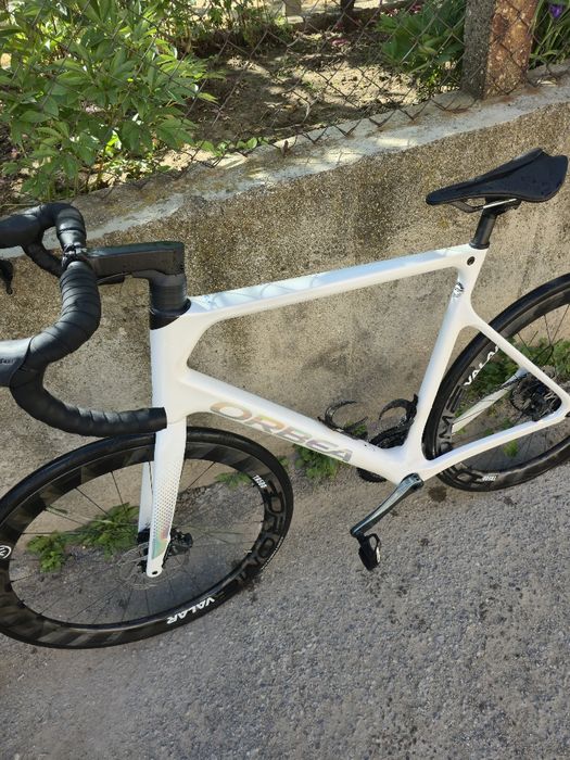 Карбонов Шосеен велосипед Orbea Orca 2x10 Tiagra Карбонови капли Valar Като нов