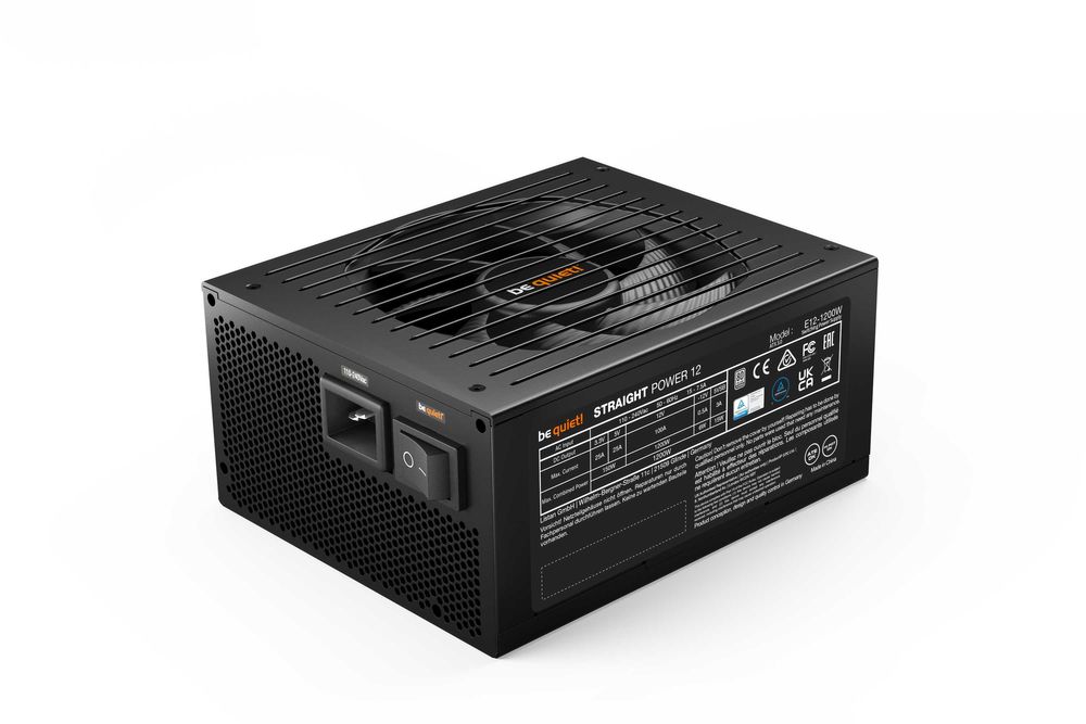 Новый блок питания Be Quiet Straight Power 12 1200W. 80 Plus Platinum.