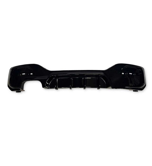 Difuzor Bara Spate M Prelungire Extensie BMW F20 F21 LCI Facelift, Evacuare Stanga, Negru Lucios