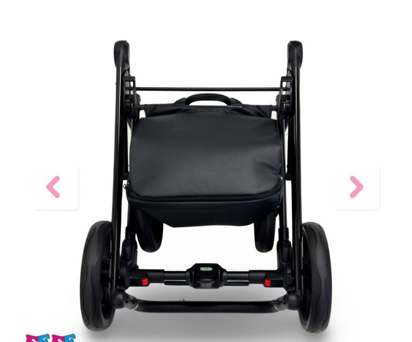 Бебешка количка Spring New 3в1; цвят: черна перла