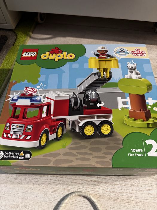 Лего дупло пожарна