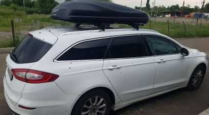 Автобокс Junior Altro 200x90x41cm с 70 mm крепежи с ключ, 500Л