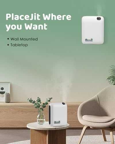 Нов Арома дифузер небулизатор 200ml APP таймер стенен монтаж небулизатор без вода ароматизатор