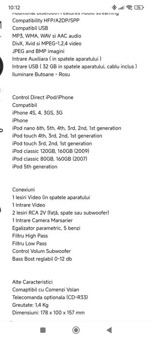 Pioneer mvh av290bt Bluetooth usb microfon extern nu Alpine Kenwood